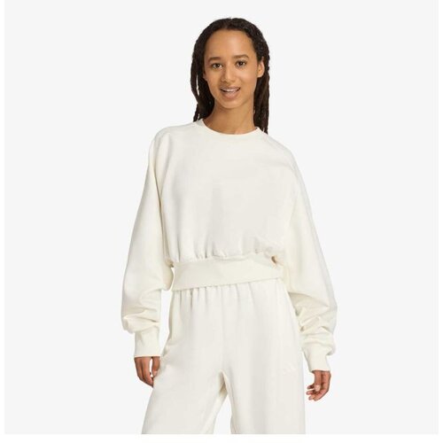 Adidas Soft Lux Loose Sweatshirt Bijela Slike
