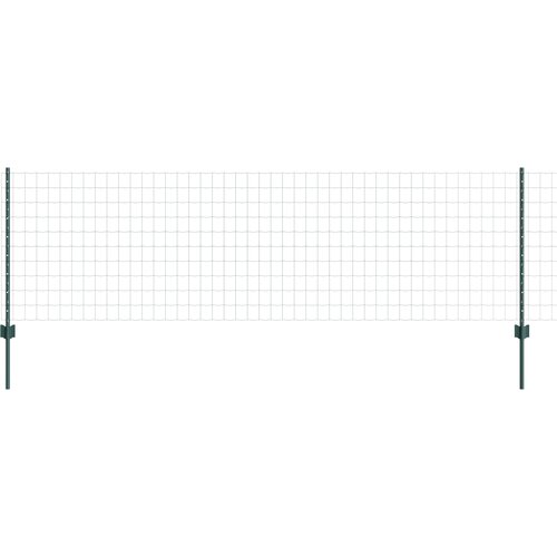 vidaXL Ograja Set 2 Zelena Jeklo 25 x 0.8 m Vzdržljiva, (22084757) Cene