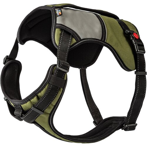 Rukka Pets Rukka® Mission oprsnica, olivne barve - Velikost L: obseg prsnega koša 70-80 cm, Š 25 mm Cene