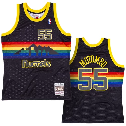 Mitchell And Ness Dikembe Mutombo Denver Nuggets 1991-92 Mitchell & Ness Reload 2.0 Swingman dres