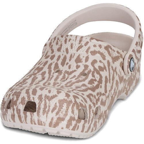 Crocs Cokli Classic Pop Animal Clog Bež Slike