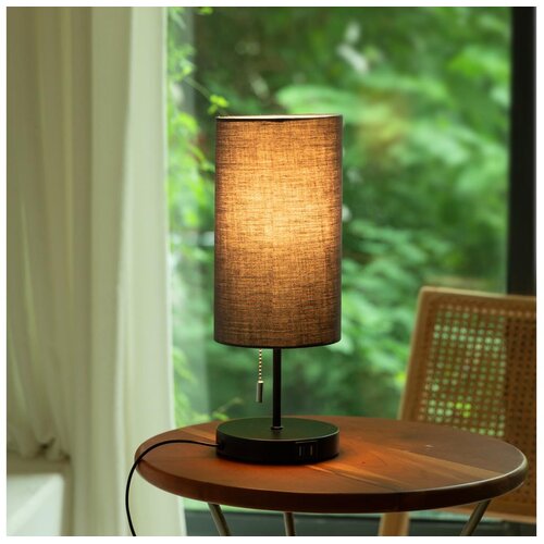 Aigostar Stona lampa sa USB portom 1xE27/40W/230V crna Cene