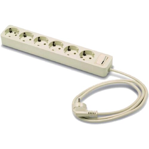 Famatel Produžni kabl 6 utičnica, 1.5m, prekidač, bijeli, 1.5mm² – 2518-PK6/1.5 Cijene