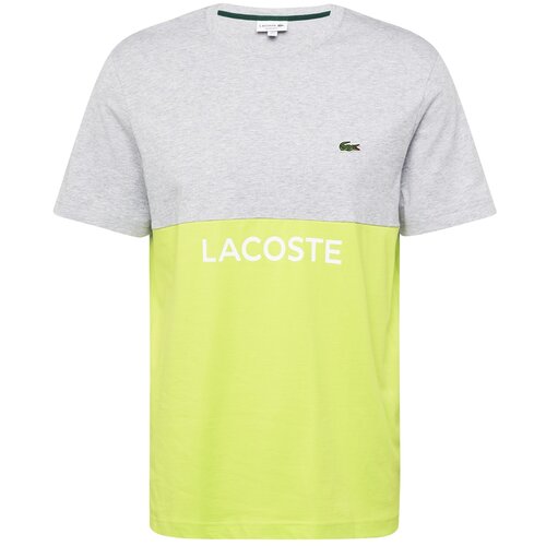 Lacoste Majica pegasto siva / jabolko / svetlo zelena / bela Slike