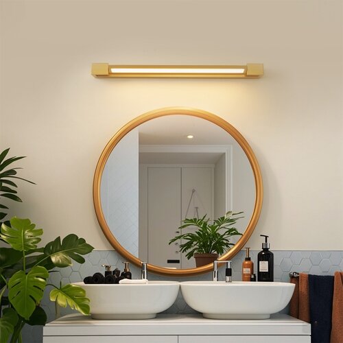  Brilagi-LED Kupatilsko osvetljenje za ogledalo AQUA LINE LED/18W/230V 60 cm IP44 zlatno Slike