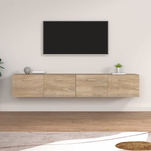  Zidni ormarići 2 kom boja hrasta sonome 100x36,5x35 cm drveni Cijene
