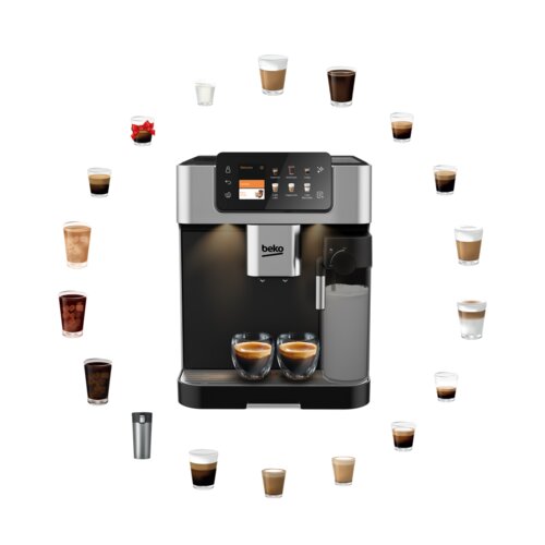 Beko aparat za espresso kafu CEG 7348 X, crna Slike