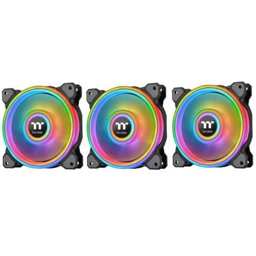 Thermaltake Paket 3 ventilatorjev Riing Quad 14 Rgb Edio Premium Black, (21404862) Cene