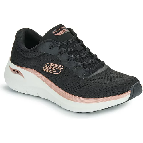 Skechers ARCH FIT 2.0 GLOW THE DISTANCE Crna