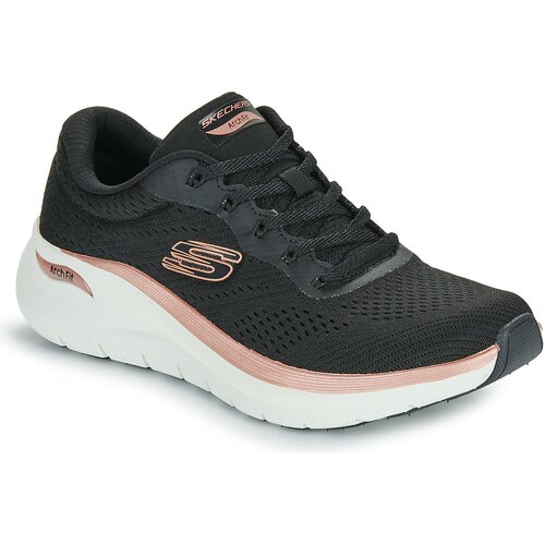 Skechers Nizke superge ARCH FIT 2.0 GLOW THE DISTANCE Črna Cene