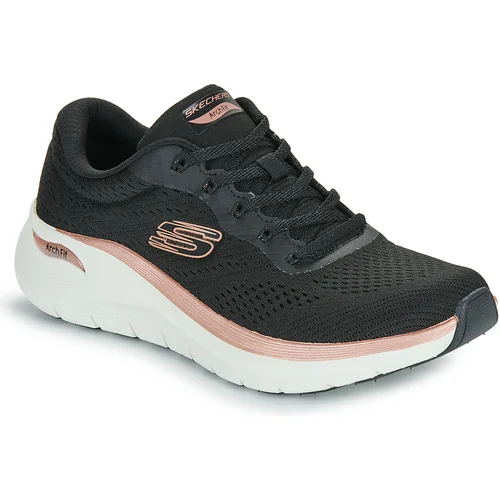 Skechers Nizke superge ARCH FIT 2.0 GLOW THE DISTANCE Črna