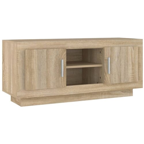 Maison Chic TV omarica - TV stojalo - Televizijska omarica sonoma hrast 102x35x45 cm inženirski les, (21702086) Cene