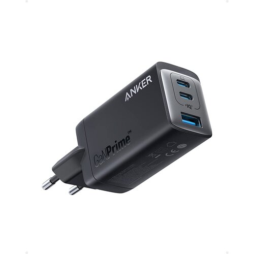 Anker polnilec 735 gan iii prime, 3-portni 65W - črn Slike