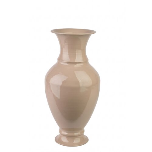 Mondex vaza kovinska Roger 17x21,5x41cm bež 1kos, (5000300866) Slike