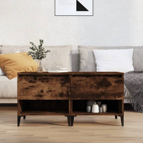 VidaXL Bočni stolići 2 kom boja hrasta 50x46x50 cm konstruirano drvo Slike