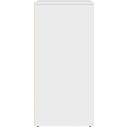 Komoda 2 kom bijeli 79x38x80 cm od konstruiranog drva Slike
