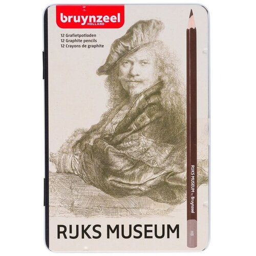  Grafitni svinčniki Bruynzeel Holland / komplet 6 kosov RABLJENO Slike