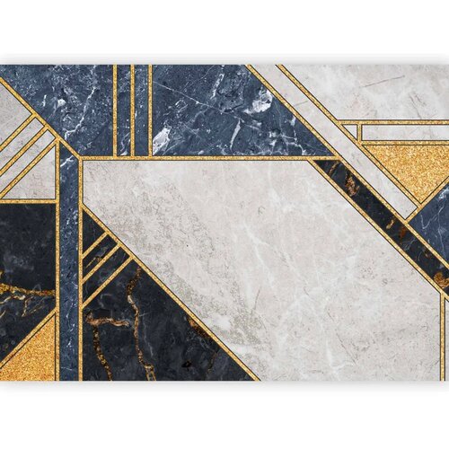  Foto tapeta - Expressive Pattern in Gold and Garnet 441x315 Samoljepljiva Slike
