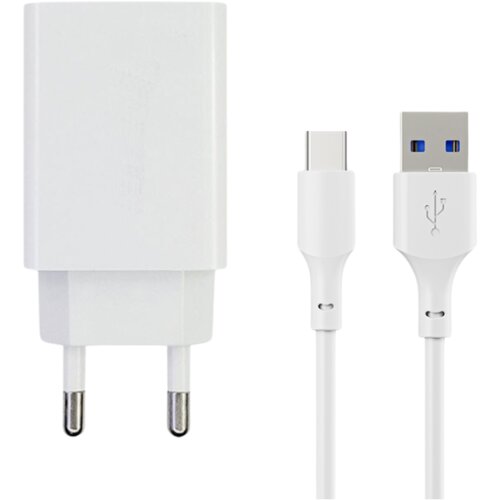 Konfulon joko JK77 kućni punjač sa usb-c kablom 2.4A, beli Cene