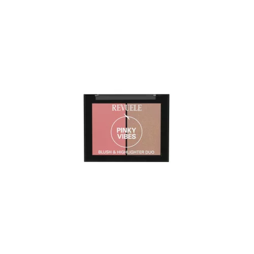 Revuele paleta za obraz - Blush & Highlighter Duo - Pinky Vibes