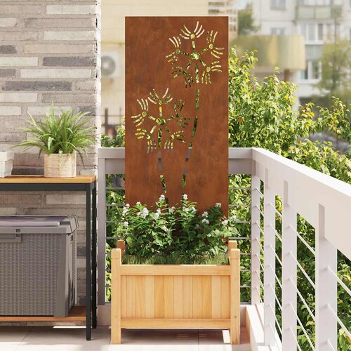 vidaXL Dekorativna ploča za vrt Rđa 50 x 140 cm Cijene