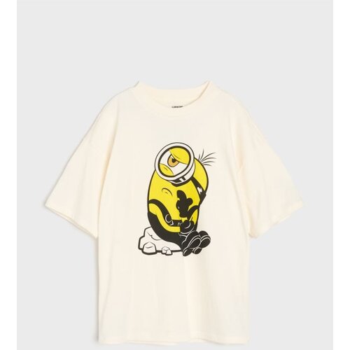 Sinsay Pamučna oversize majica s printom Minions Cijene