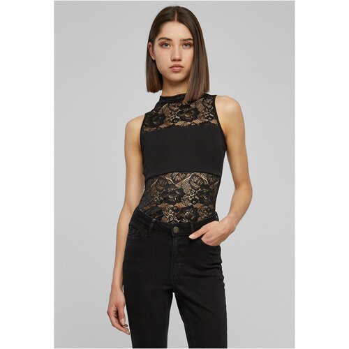 UC Ladies Women's Lace Bodysuit Black Cene