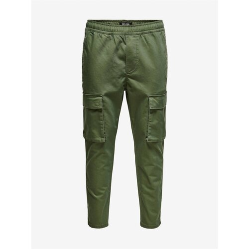 Only Khaki Pants with Pockets &amp;amp; SONS Rod - Mens Slike
