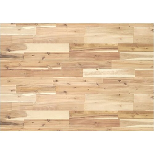 VidaXL Ploča za radni stol neobrađena 80x70x4 cm od bagremovog drva Slike