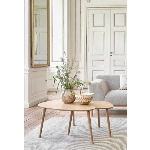 Unique Furniture črne mizice v kompletu 2 ks 70x100 cm adda &amp;ndash; Slike