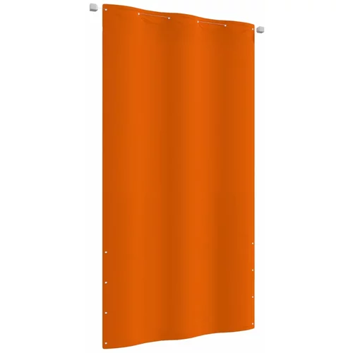 Balkonski zastor narančasti 120 x 240 cm od tkanine Oxford