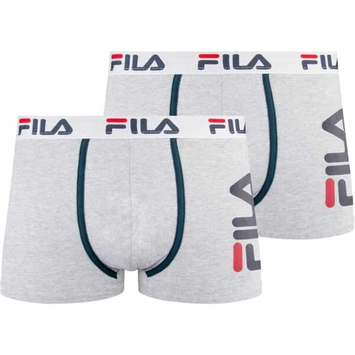 Fila BOXER 2-PACK M Muške bokserice, siva, veličina