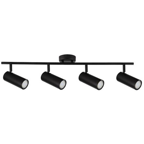 Candellux Lighting Crna metalna stropna svjetiljka 9x76 cm Colly - Slike
