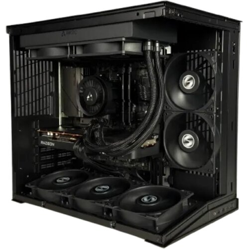 Black REAPER R7 9850X3D/B850/RX9070XT/32GB/1TB/850W Slike