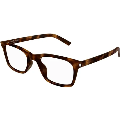 Saint Laurent SL718SLIM 007 ONE SIZE (54) Havana/Kristalna