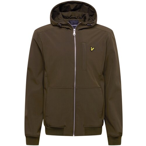 Lyle & Scott Prehodna jakna rumena / oliva / črna Cene