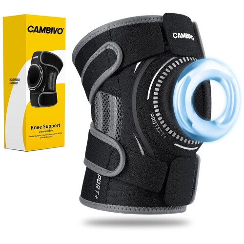 CAMBIVO 2x XXL opornica za koleno s stabilizatorji Slike