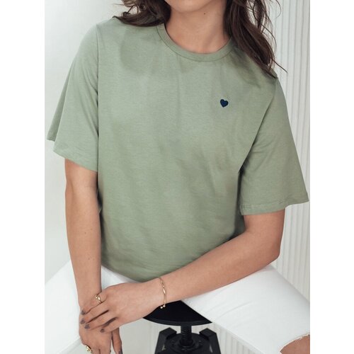 DStreet Women&amp;#039;s T-shirt MILOV dark green Slike