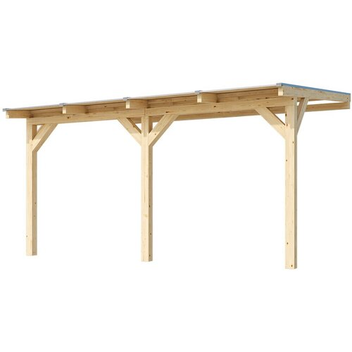 Lesene pergole WEKA Lesena vrtna pergola 672 (4,3×3,7 m) Cene