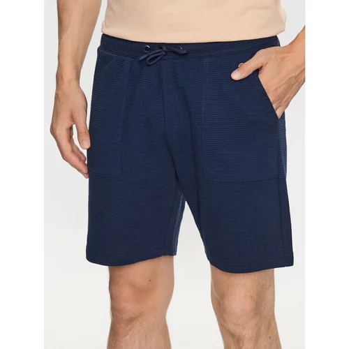 Blend Športne kratke hlače 20715484 Mornarsko modra Regular Fit