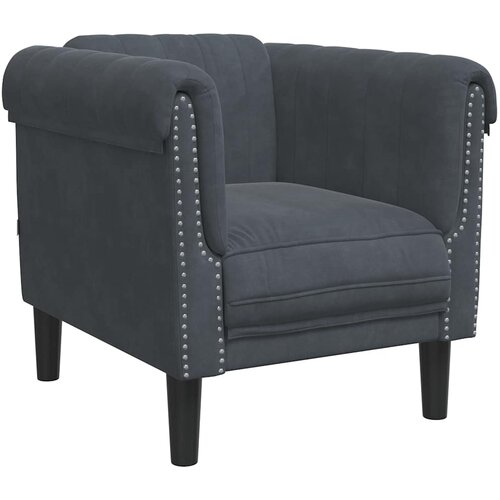  3-dijelni set sofa tamnosivi bar&amp;scaron;unasti Siva Slike