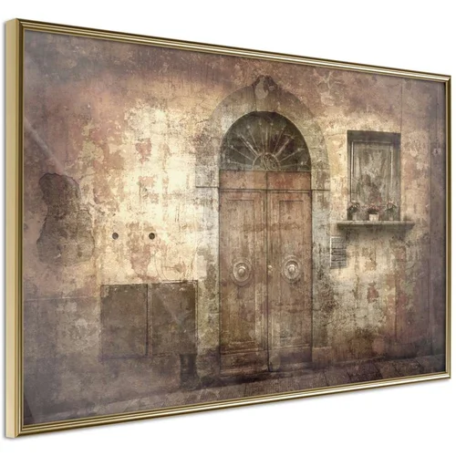  Poster - Mysterious Door 30x20