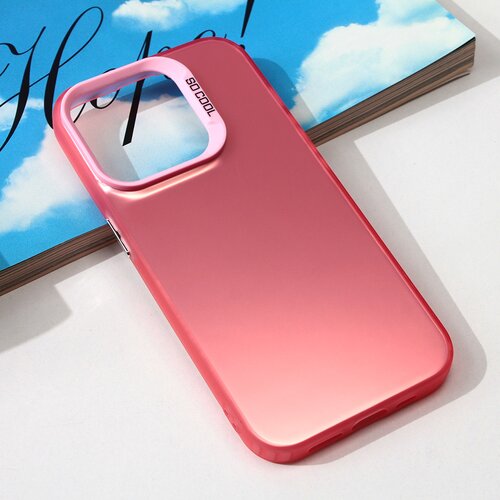 Torbica clear za iphone 15 pro 6.1 roza Slike