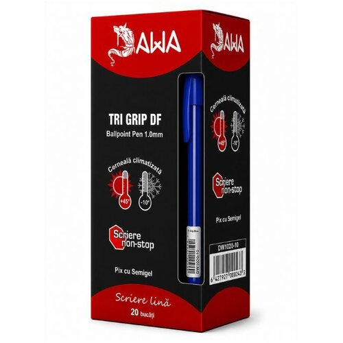  HEMIJSKA OLOVKA TRI GRIP PLAVA 1/20 1.0mm DW10420-07 Cene