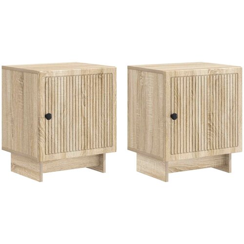  Noćni ormar 2 pcs Hrast sonoma 43 x 34,5 x 50 cm Cijene