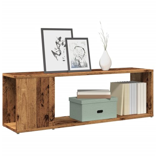 vidaXL TV omarica Old Wood 100x24x32 cm Inženirski les Cene