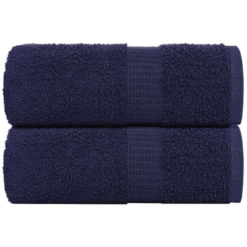 vidaXL Ručnici za pranje FROGN 2 kom. tamnoplave 30x30 cm 360 g/m&sup2; - Modra 30 x 30 cm 2 Cijene