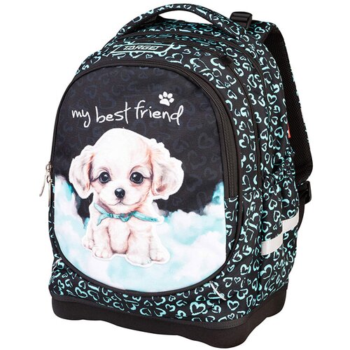 Target Ergonomski &amp;scaron;olski nahrbtnik Superlight Petit Puppy Love Slike