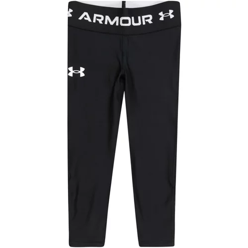 Under Armour Sportske hlače siva / crna