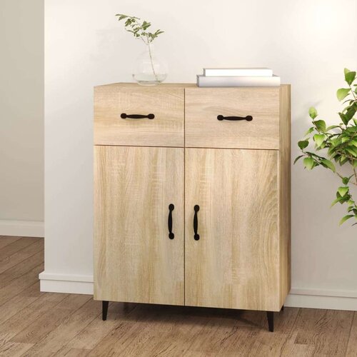  Komoda boja hrasta sonome 69 5x34x90 cm od konstruiranog drva Cijene